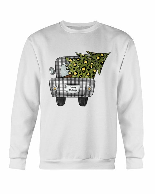 Christmas Tree Truck Sweatshirt