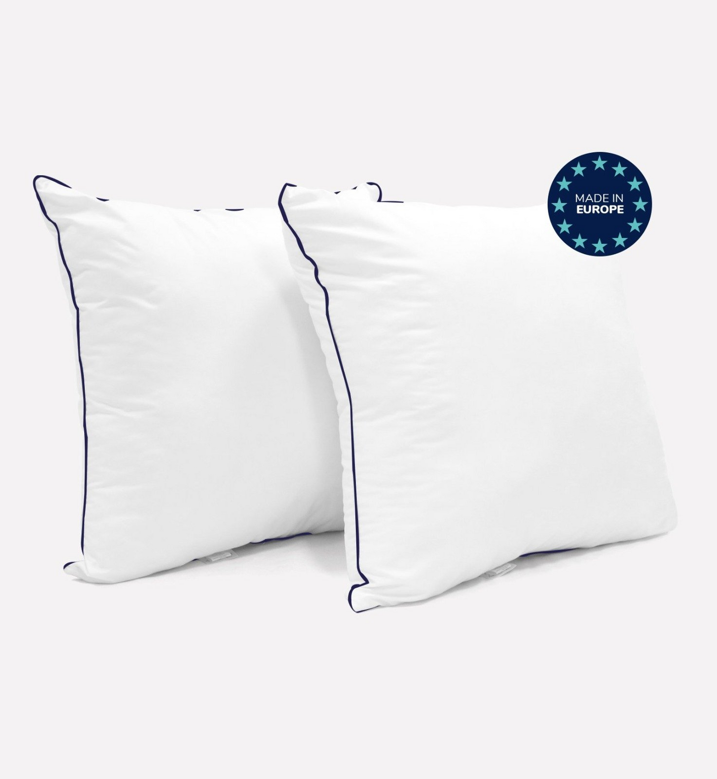 Set of 2 Microfiber Pillows